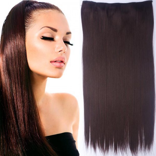 Predlžovanie vlasov, účesy - Clip in vlasy - 60 cm dlhý pás vlasov - odtieň M4/33