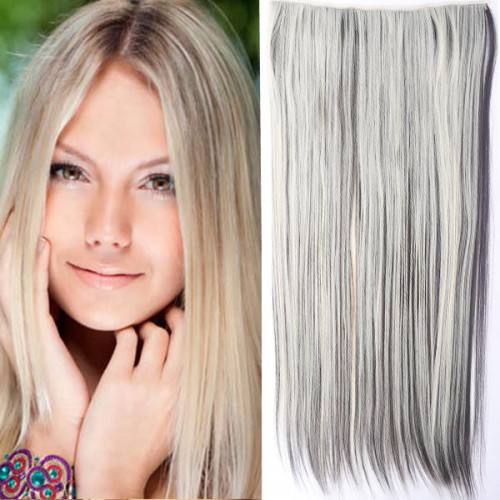 Predlžovanie vlasov, účesy - Clip in vlasy - 60cm dlhý pás vlasov - odtieň F6/613