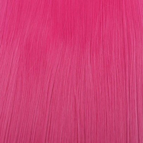 Predlžovanie vlasov, účesy - Clip in vlasy - 60 cm dlhý pás vlasov - ružová peach pink