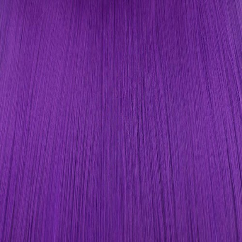 Predlžovanie vlasov, účesy - Clip in vlasy - 60 cm dlhý pás vlasov - purpurová