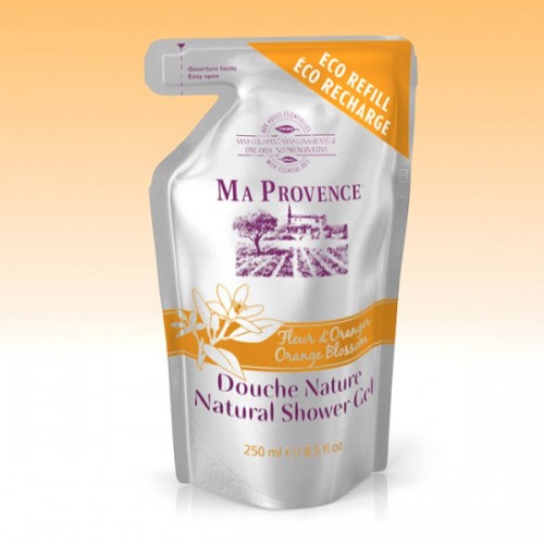 Kozmetika, zdravie - Bio sprchový gél Ma Provence Pomaranč - náhradná náplň 500 ml