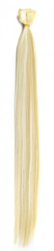 Predlžovanie vlasov, účesy - Clip in sada ŠTANDARD - 57 cm, odtieň P22/613 - mix blond