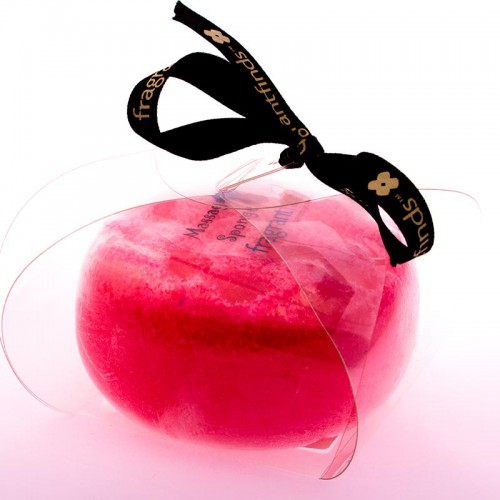 Krása - Fragrant luxusná masážna mydlová huba - Raspberry