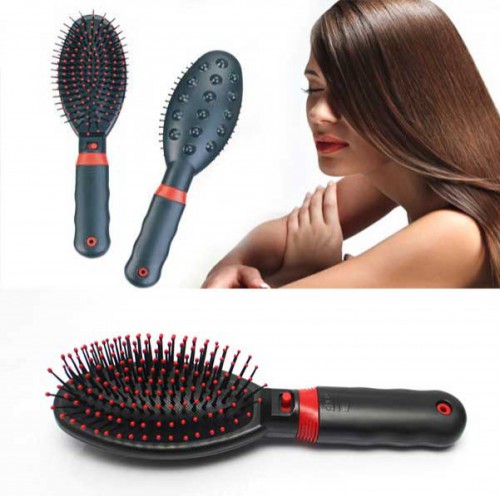 Predlžovanie vlasov, účesy - Kefa na vlasy masážna - vibračná