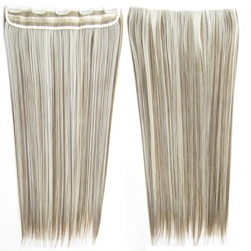 Predlžovanie vlasov, účesy - Clip in vlasy - 60 cm dlhý pás vlasov - odtieň F9/613