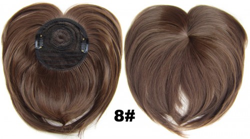 Predlžovanie vlasov, účesy - Clip in ofina na vrchol hlavy
