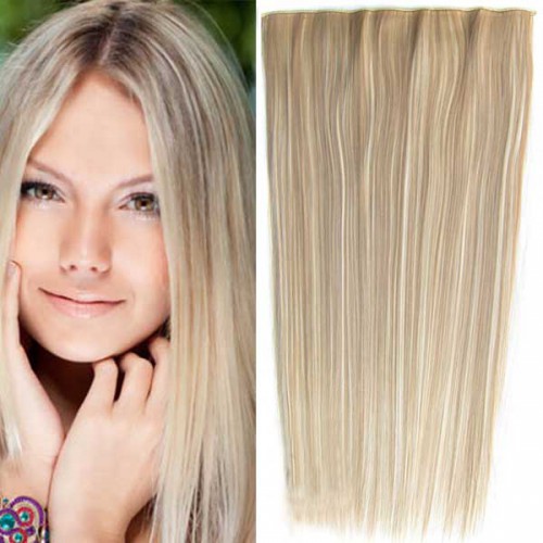 Predlžovanie vlasov, účesy - Clip in vlasy - 60 cm dlhý pás vlasov - odtieň F613/16