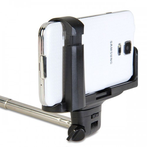 Krása a zábava - Teleskopická selfie tyč so zabudovaným bluetooth ovládaním