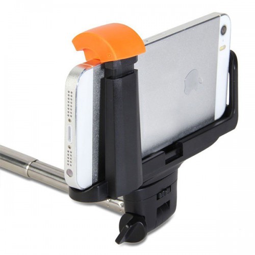 Dámska móda, doplnky - Teleskopická selfie tyč so zabudovaným bluetooth ovládaním