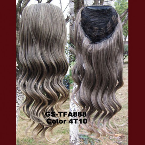 Predlžovanie vlasov, účesy - Poloparochňa - 3/4 parochňa zvlnená TFA - výber odtieňov