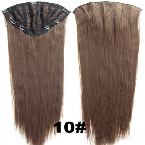 Predlžovanie vlasov, účesy - Clip in pás - Jessica 65 cm rovný - odtieň 10
