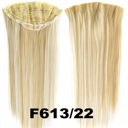 Predlžovanie vlasov, účesy - Clip in pás - Jessica 65 cm rovný - odtieň F613/22
