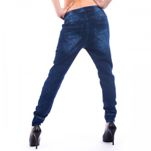 Dámska móda, doplnky - Dámské jeans haremky CHIC