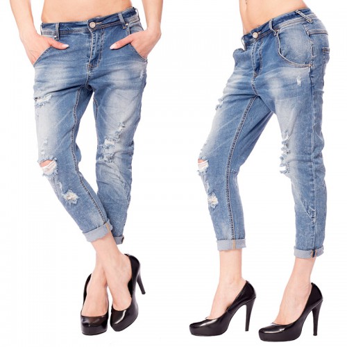 Dámska móda, doplnky - Dámske 7/8 džínsy - Street Jeans