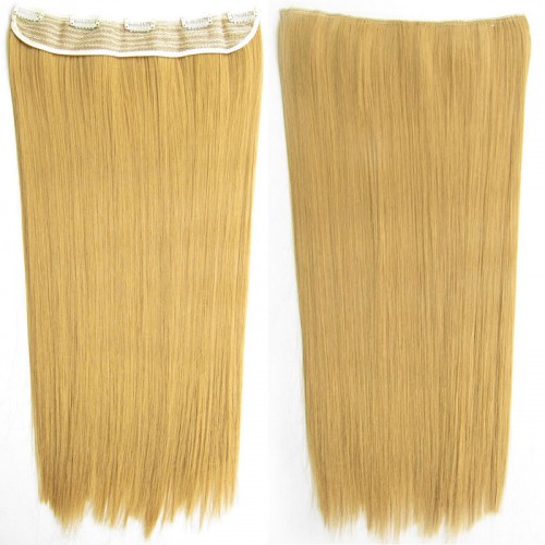 Predlžovanie vlasov, účesy - Clip in vlasy - 60 cm dlhý pás vlasov - odtieň 25