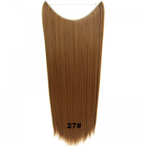 Predlžovanie vlasov, účesy - Flip in vlasy - 60 cm dlhý pás vlasov - odtieň 27