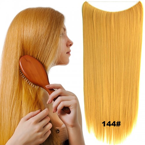 Predlžovanie vlasov, účesy - Flip in vlasy - 60 cm dlhý pás vlasov - odtieň 144