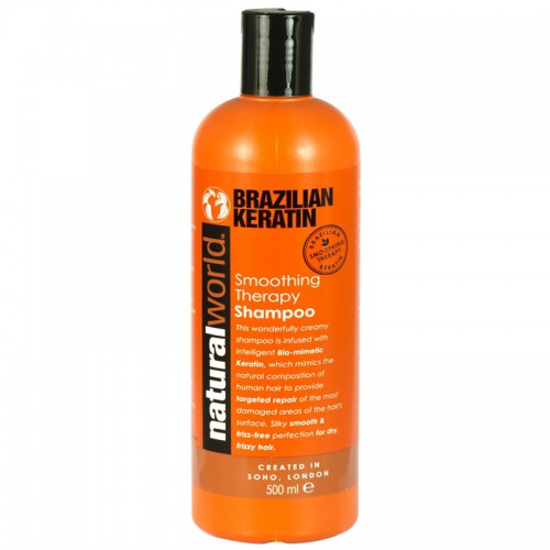 Kozmetika, zdravie - Natural World Brazil keratín šampón, 500ml