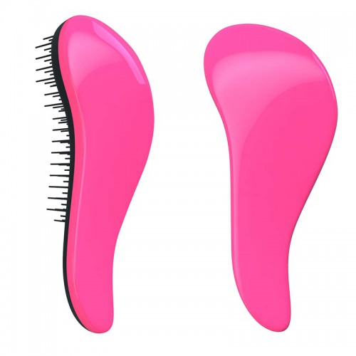 Predlžovanie vlasov, účesy - Dtangler rozčesávacia kefa na vlasy - Pink