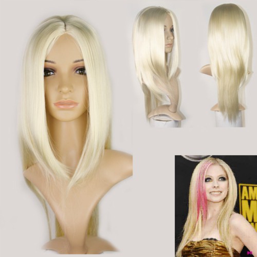 Predlžovanie vlasov, účesy - Parochňa Catherine blond - 60 cm