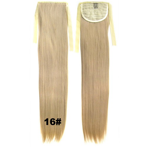 Predlžovanie vlasov, účesy - Colík, vrkoč rovný na zaväzovanie 57 cm