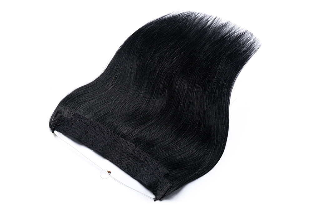Flip in vlasy Premium 50 cm/ 90g - čierna