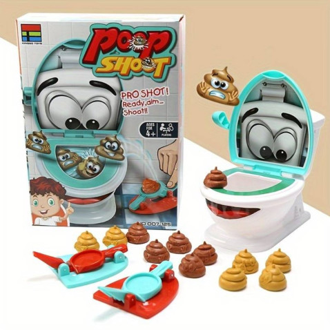 Poop Shoot Game Toy - legrační hra