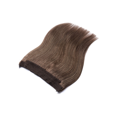 Flip in vlasy Premium 50 cm/ 90g - svetlo hnedá