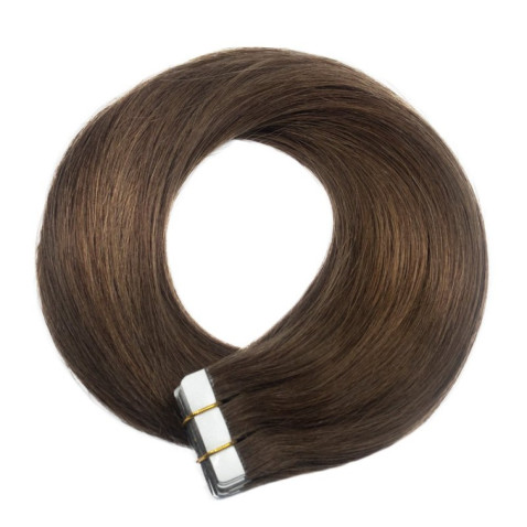 TAPE IN vlasy Premium 60 cm - svetlo hnedá