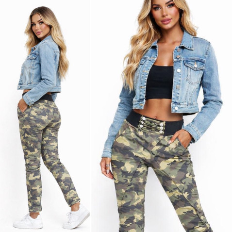 Teplákové nohavice - Green army