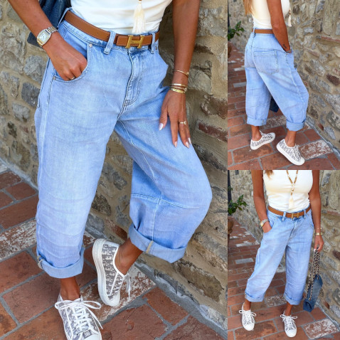 Dámske široké jeans