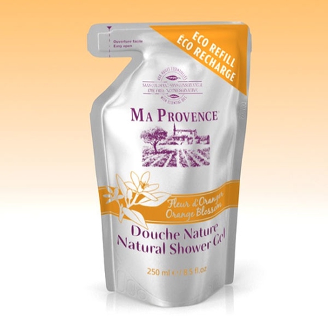 Bio sprchový gél Ma Provence Pomaranč - náhradná náplň 500 ml